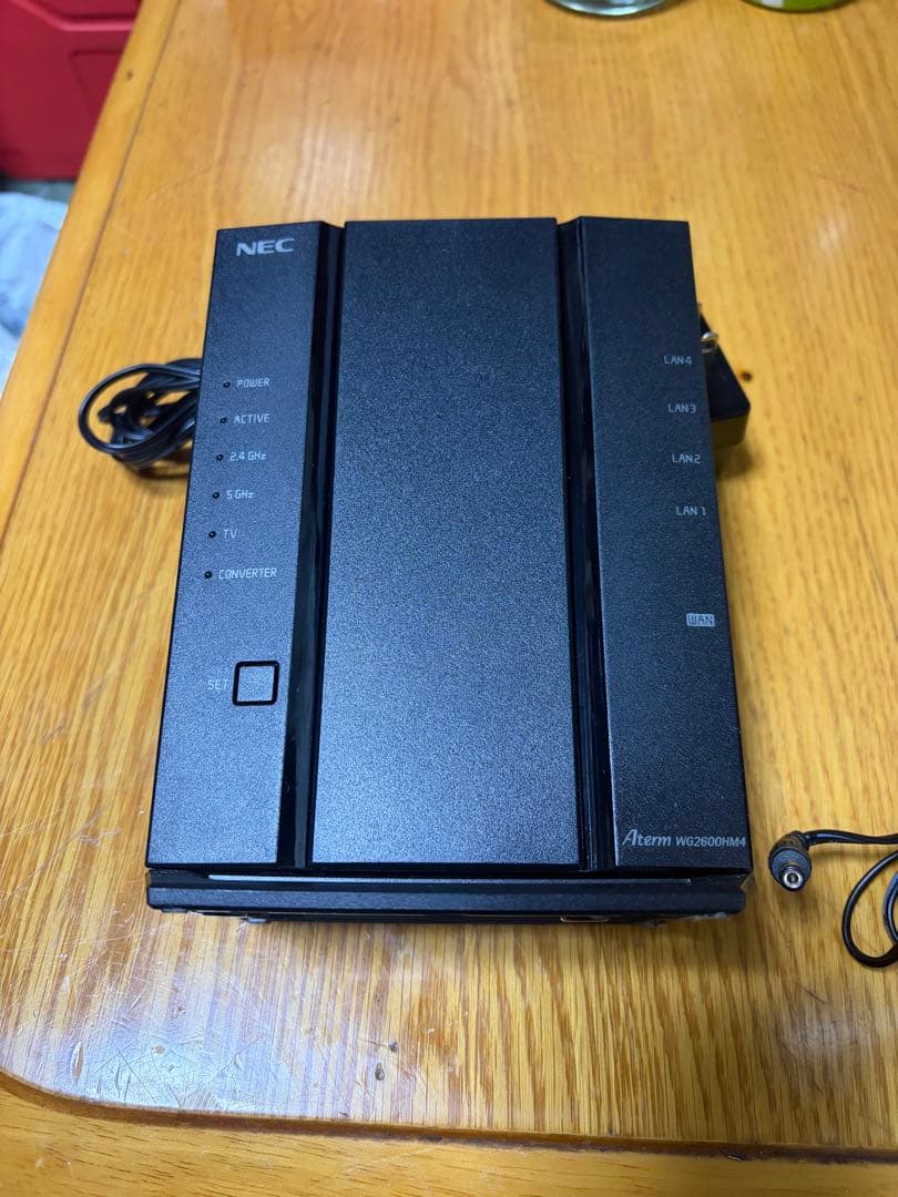 NEC WG2600HM4とtp-link AXE5400 2台セット