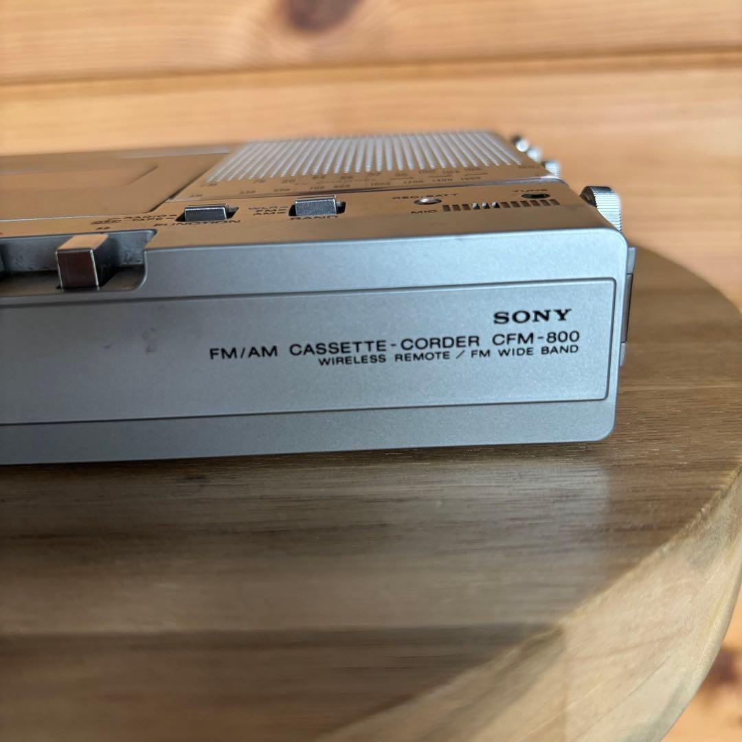 SONY カセットレコーダー CFM-800 ジャンク品