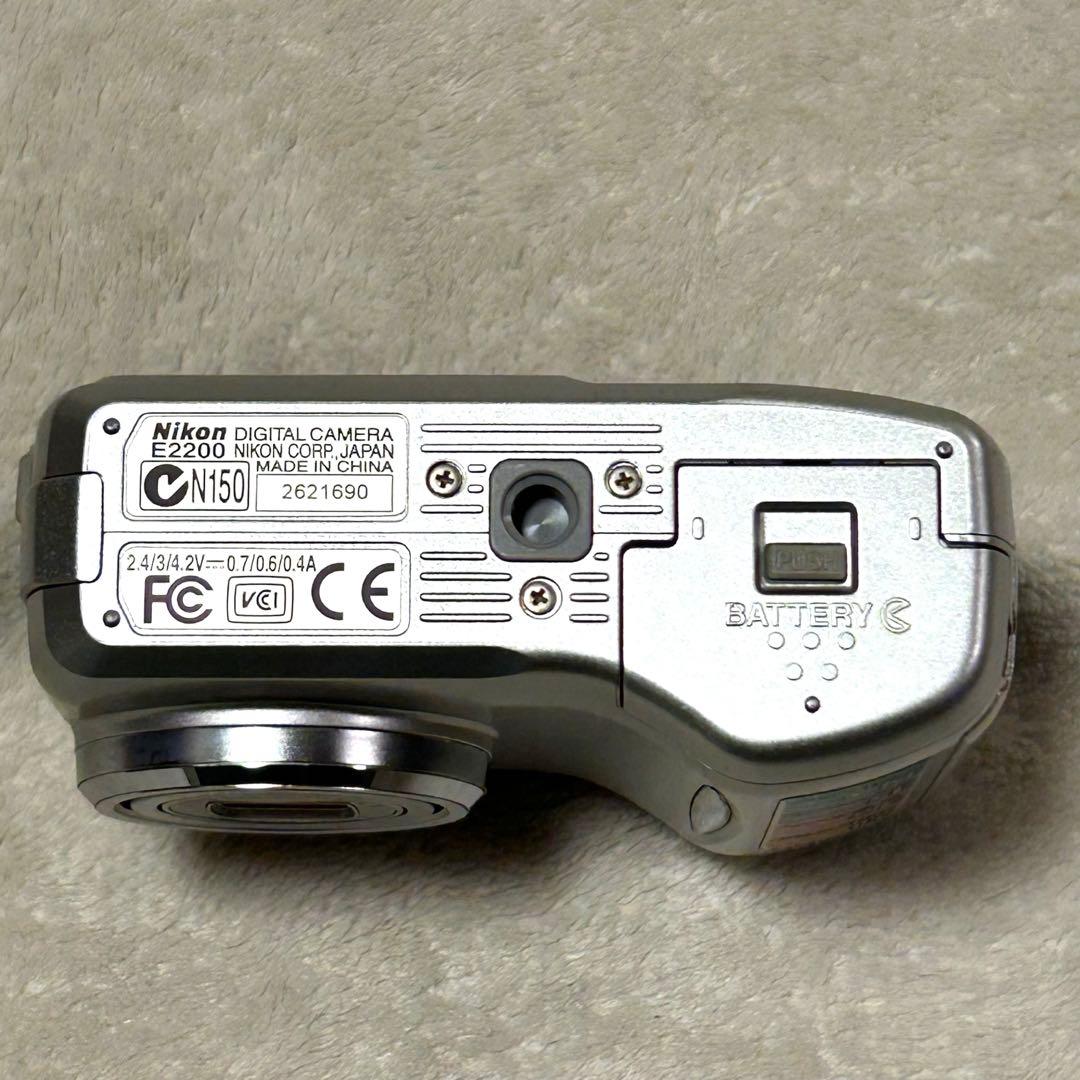 【極美品 動作確認済】Nikon ニコン COOLPIX E2200 乾電池式