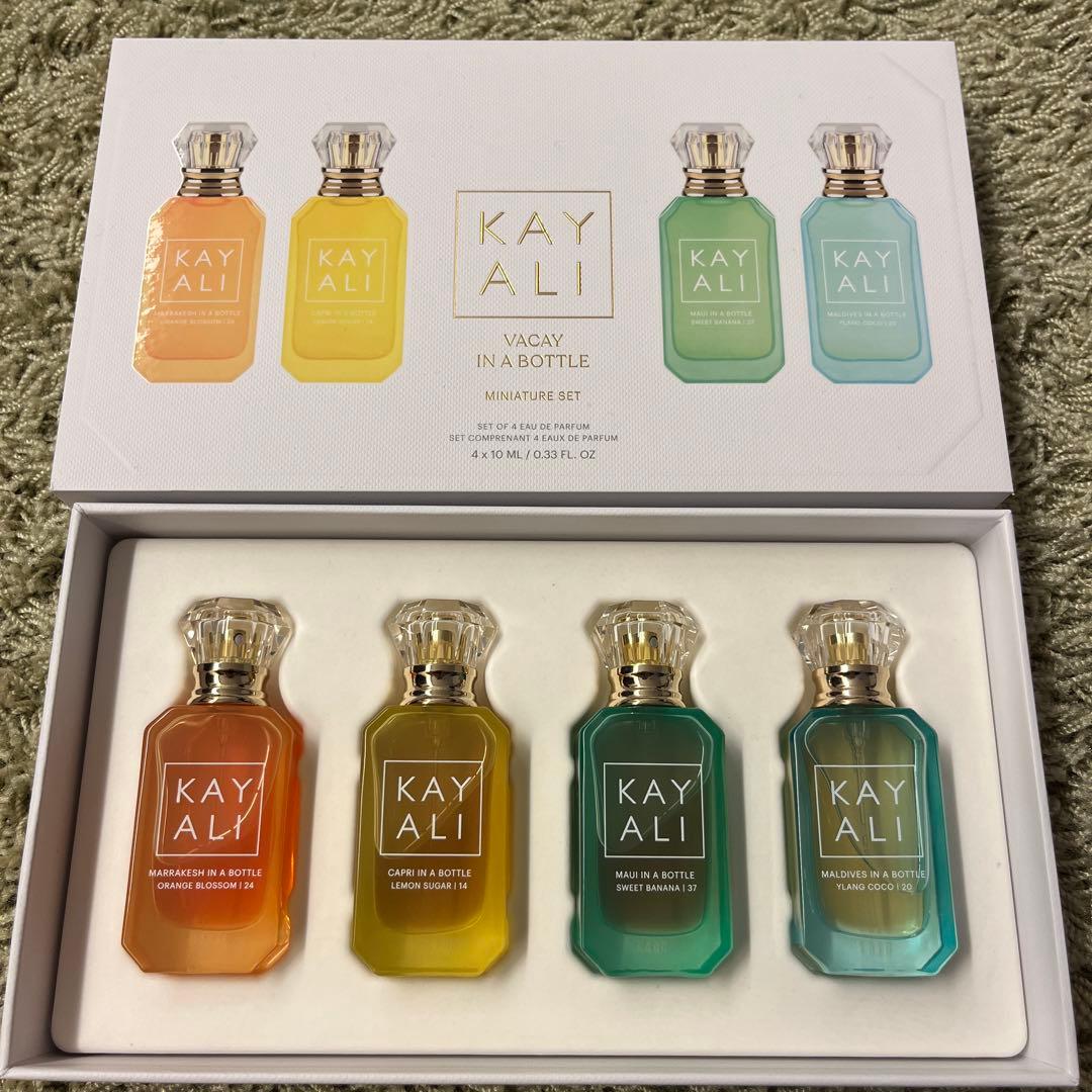 KAY ALI VACAY IN A BOTTLE ミニチュアセット 4本入り
