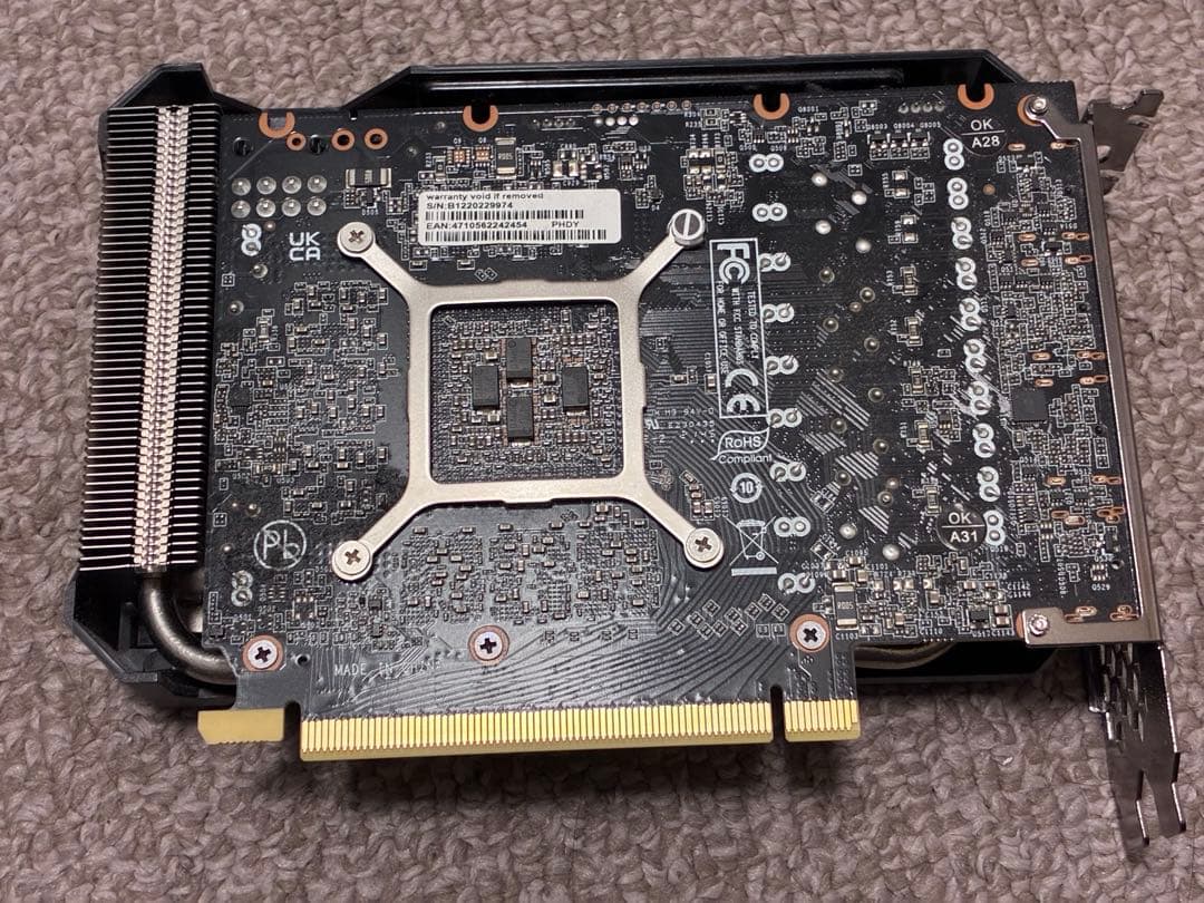 グラフィックボード・グラボ・ビデオカード RTX3060 12GB
