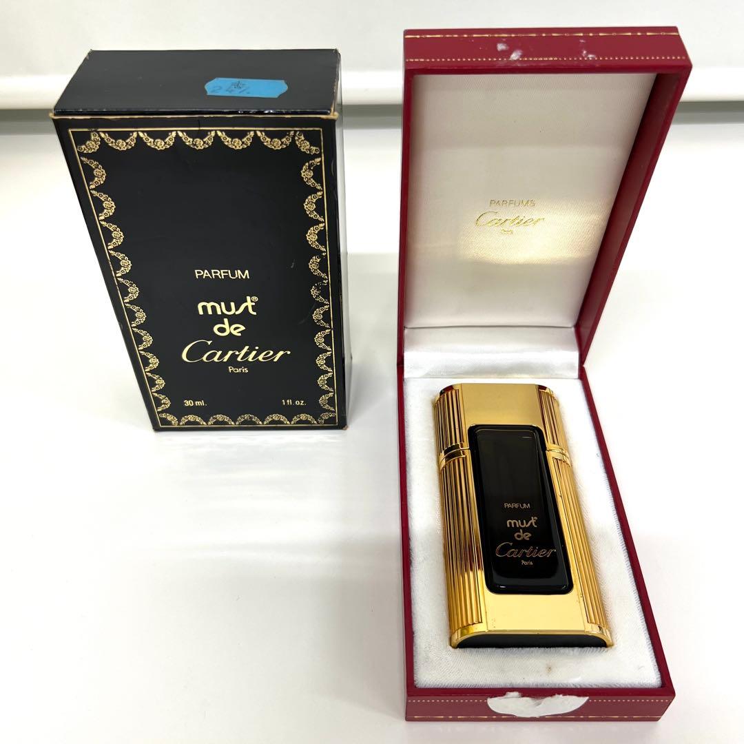 希少 残量9割 Cartier マスト ドゥ カルティエ パルファン 30ml