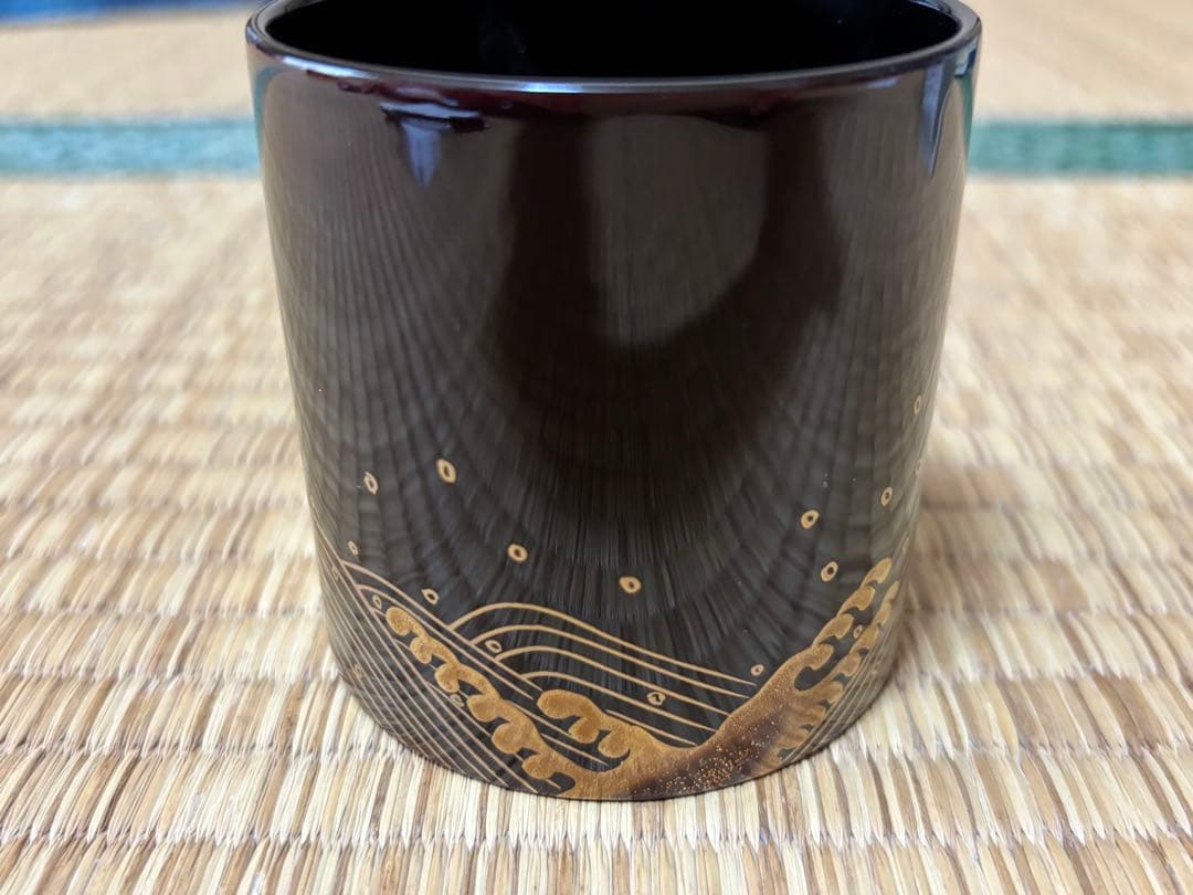 茶道具 棗 裏千家 汐汲 蒔絵