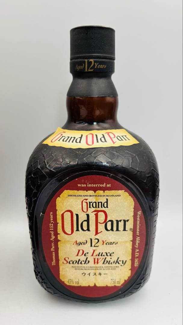 オールドパー12年 4本セット 750ml まとめ売り スコッチウイスキー古酒③