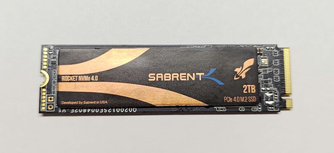 内蔵型SSD SABRENT ROCKET 4.0 2TB M.2 SSD