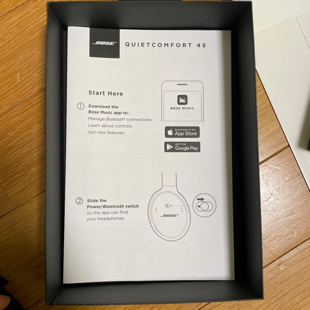 BOSE ヘッドホン QUIETCOMFORT45 ノイズキャンセリング