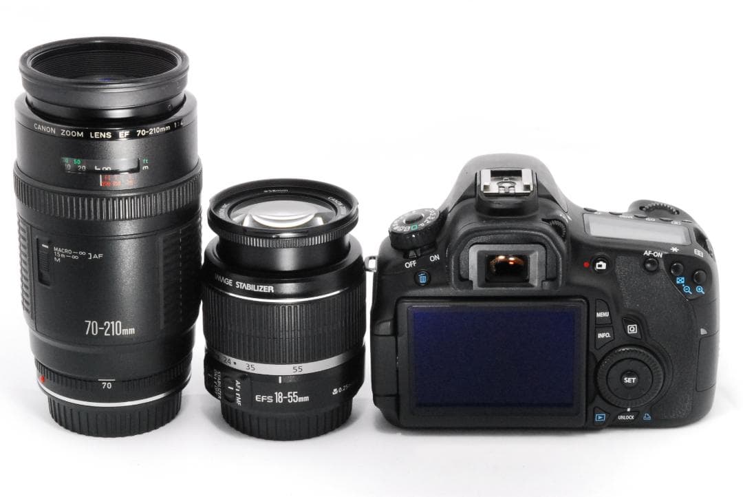 撮影が楽しくなる⭐️Canon EOS 60D ダブルレンズセット フルサイズ