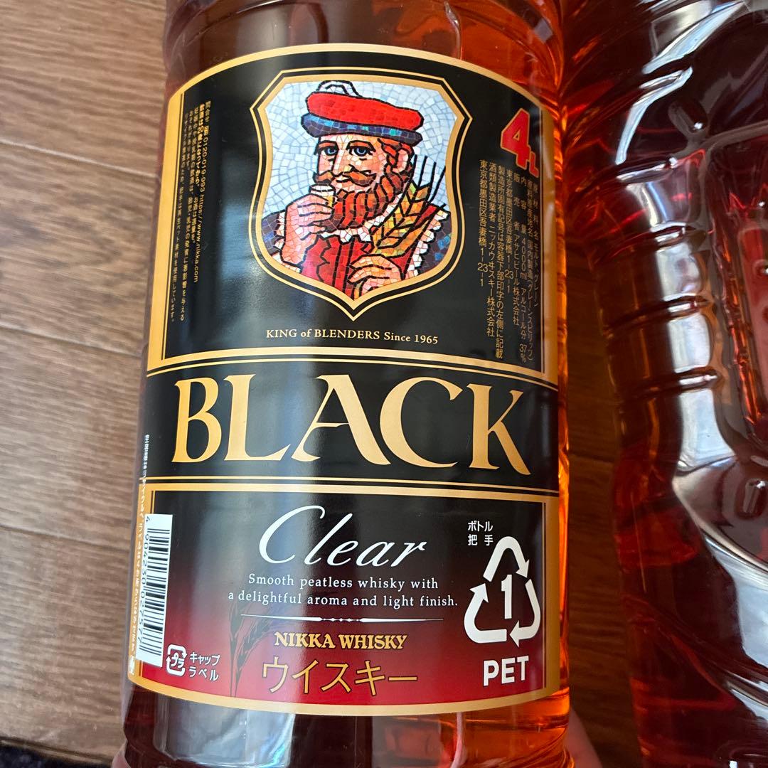 ブラックニッカとトリス　4リットルセット