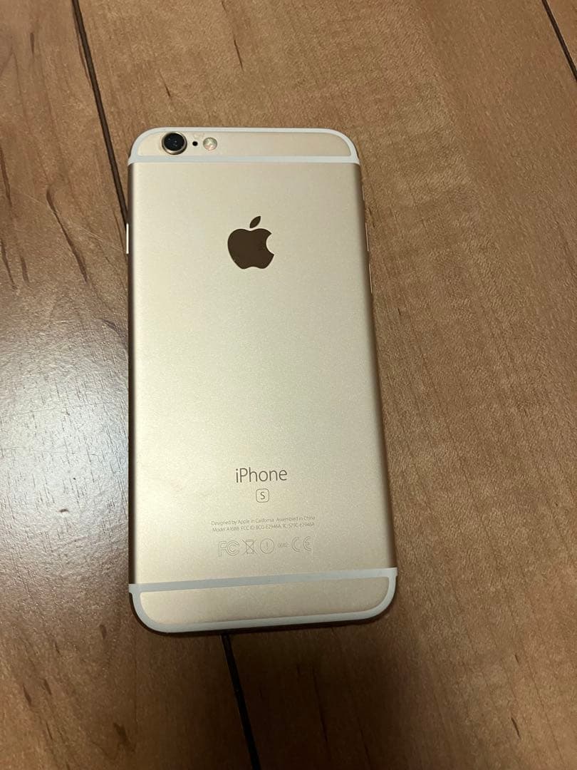 iPhone6s本体 アイフォン　64GB ゴールド　箱付き