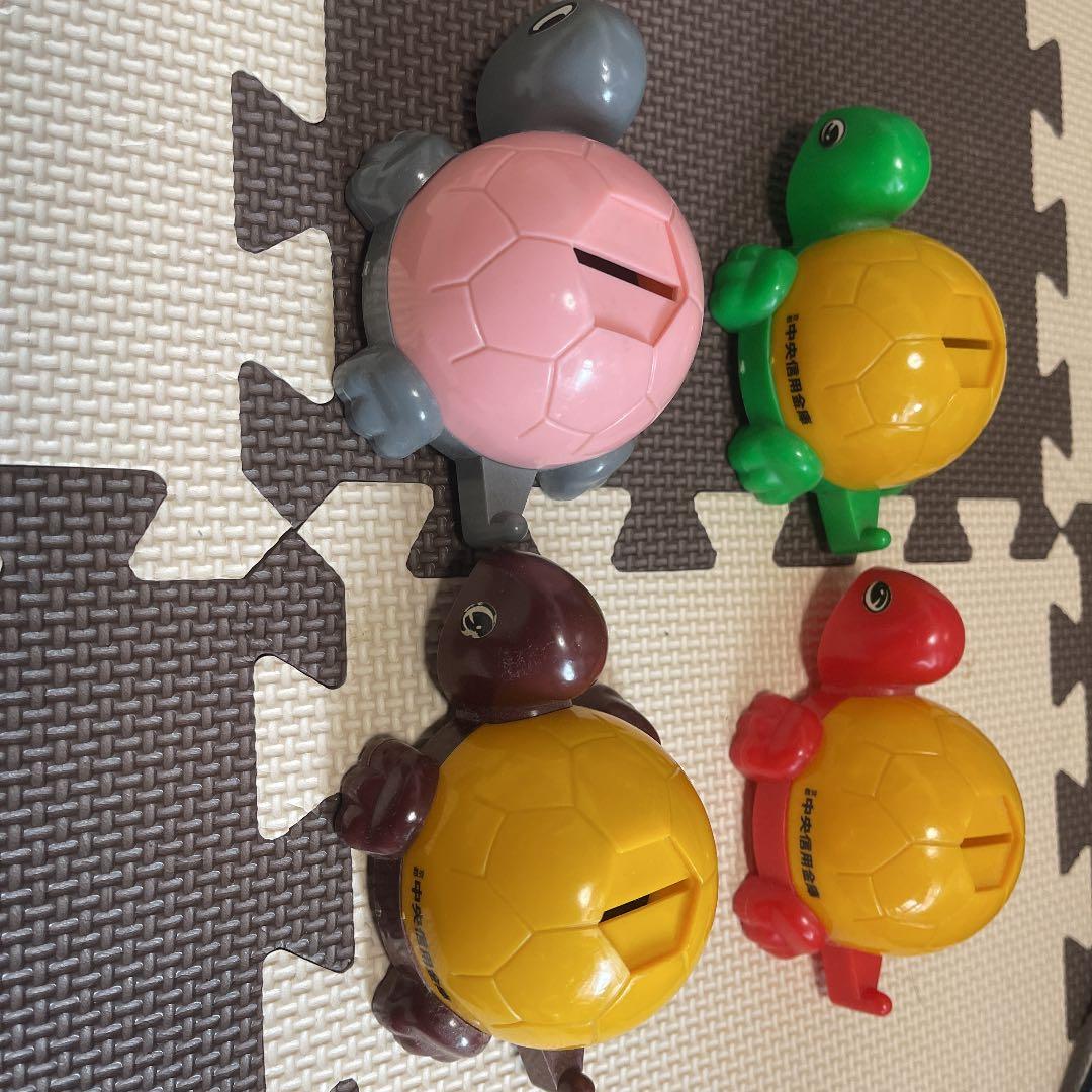 京都中央信用金庫　カメ　貯金箱