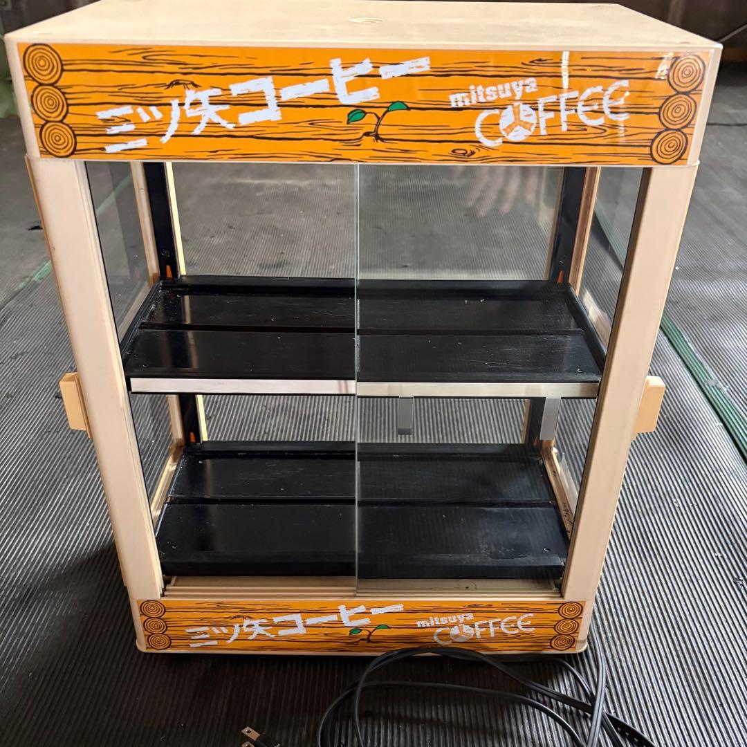 昭和 レトロ 80's 三ツ矢コーヒー 2段保温器具 缶ウォーマー 業務用