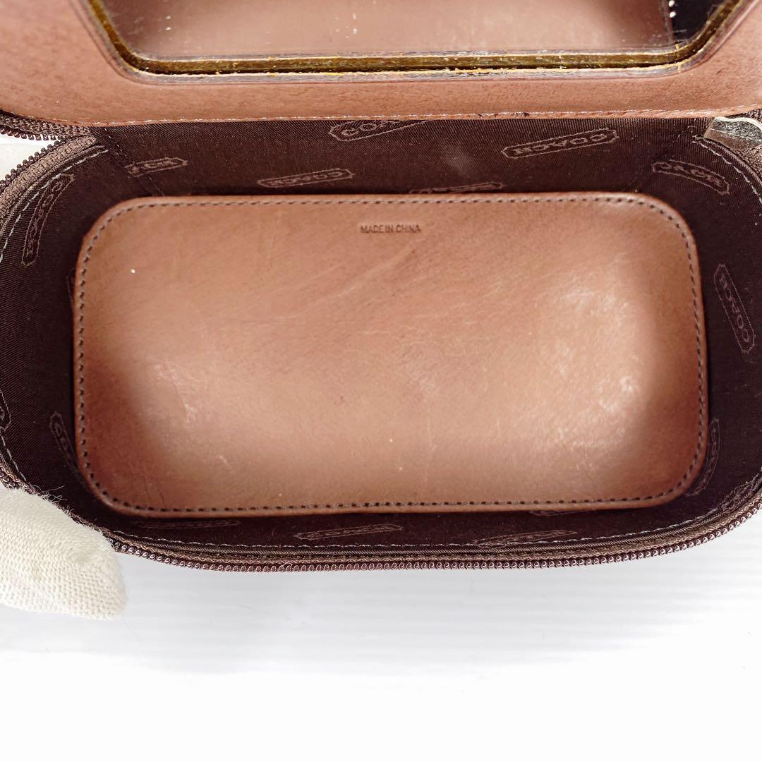 493 COACH　コーチ　レザー　メガネケース
