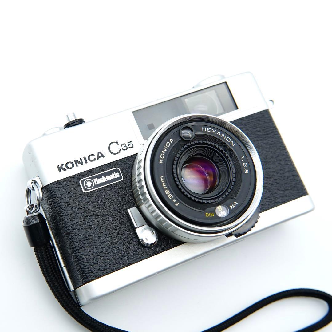 【訳あり＊動作確認・清掃済み】Konica C35 flash matic