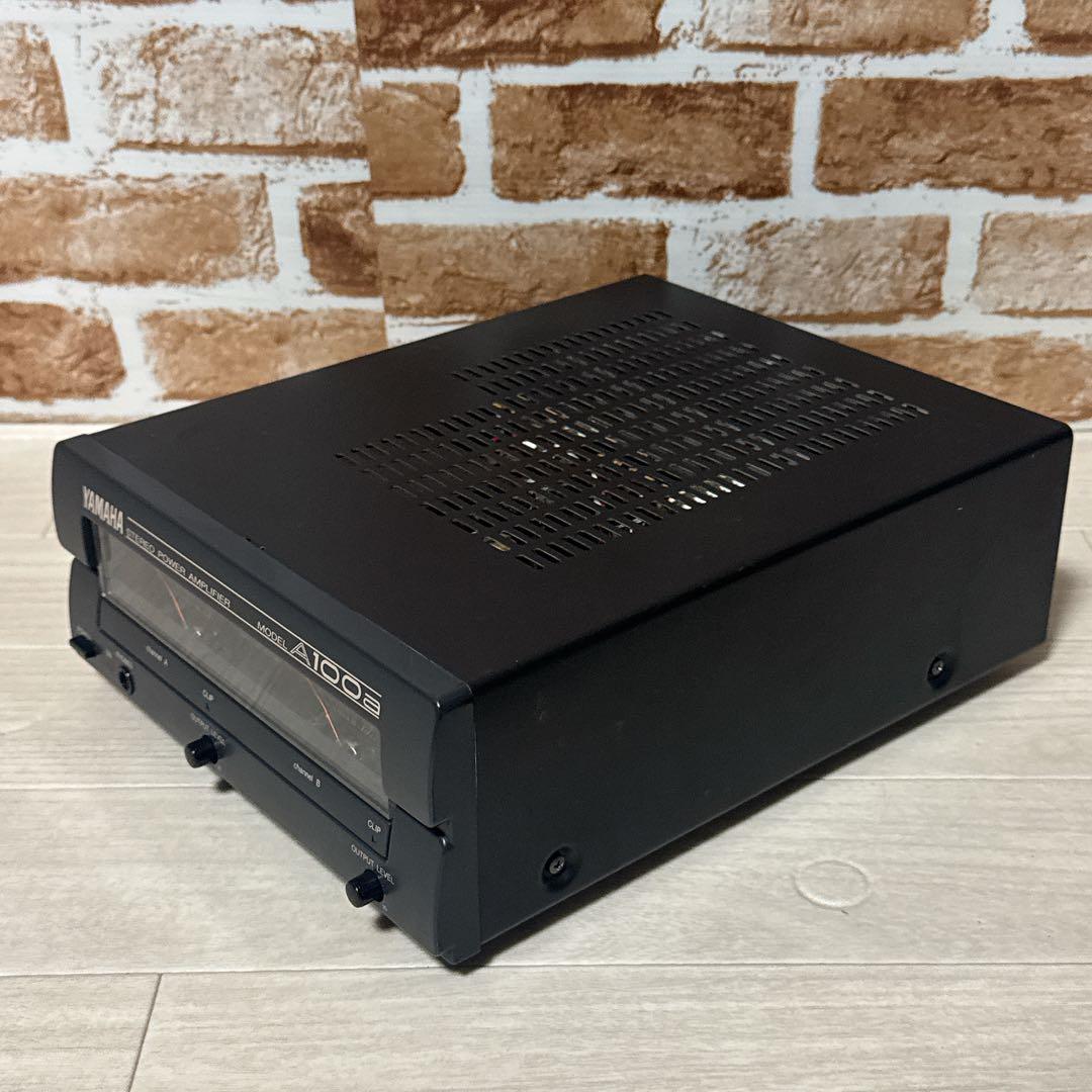 YAMAHA パワーアンプ A-100a 業務用　2ch ステレオ　ヤマハ　希少
