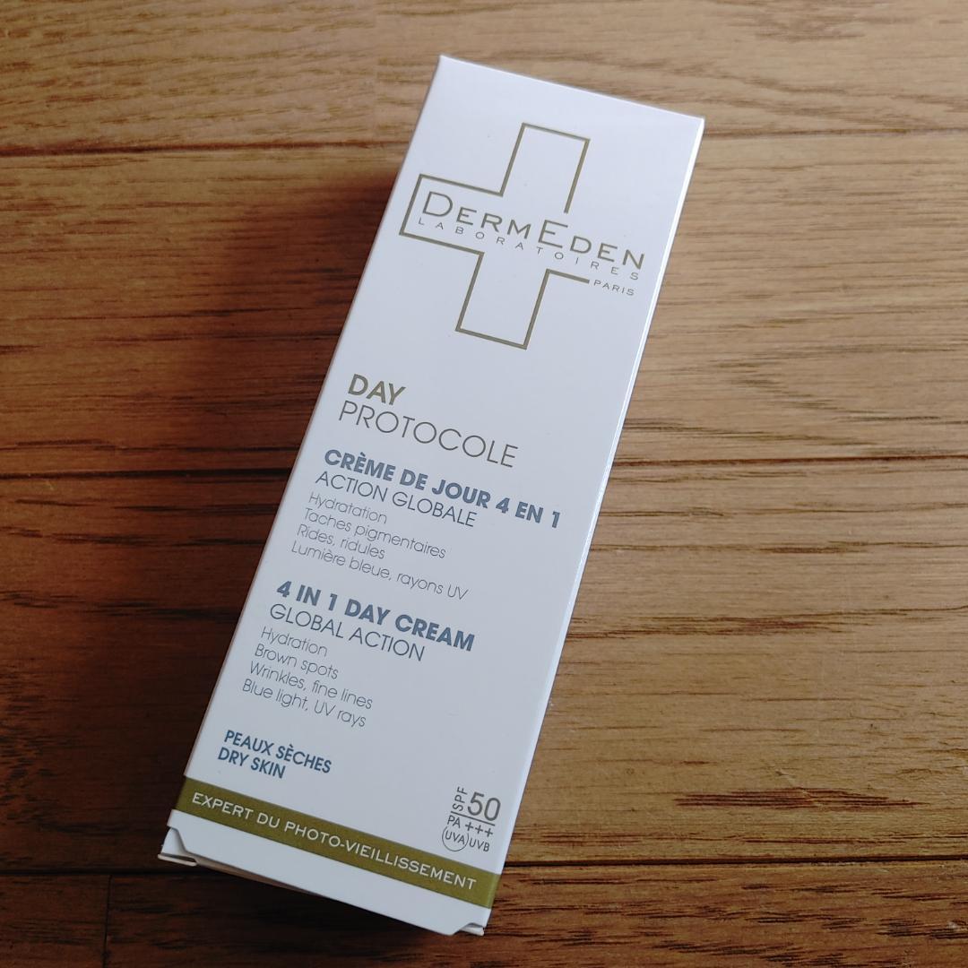 ダームエデンPROTOCOLE 4 IN 1 DAY CREAM■日焼け止め下地