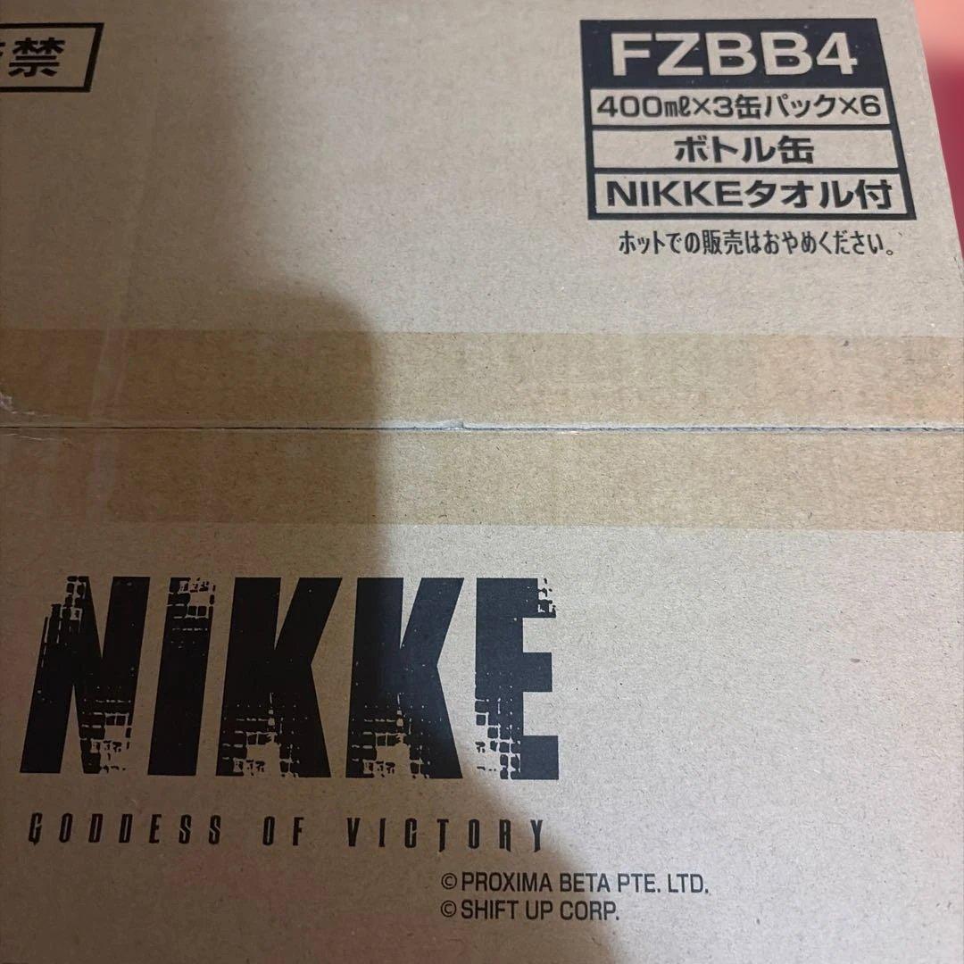 箱未開封品　勝利の女神 NIKKE オリジナルタオル付き 第2弾6種セット
