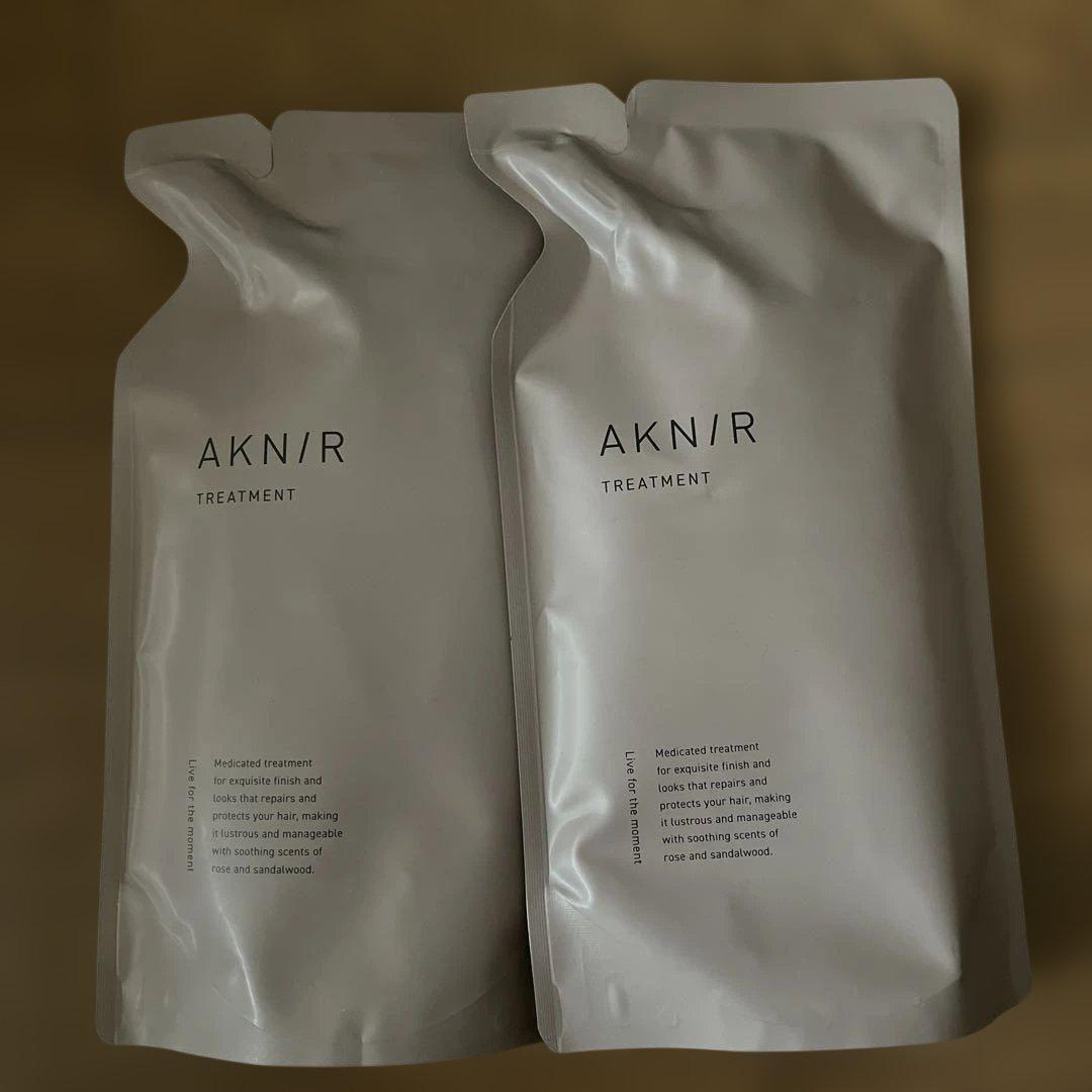 【新品未使用】AKNIR ヘアトリートメント 300g 詰め替え用 2個