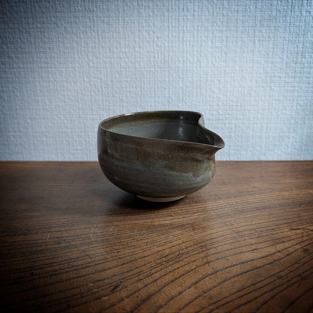 高取焼 片口 酒器 徳利 雪解け 陶印 ぐい呑み 日本酒 骨董 作家物 民藝