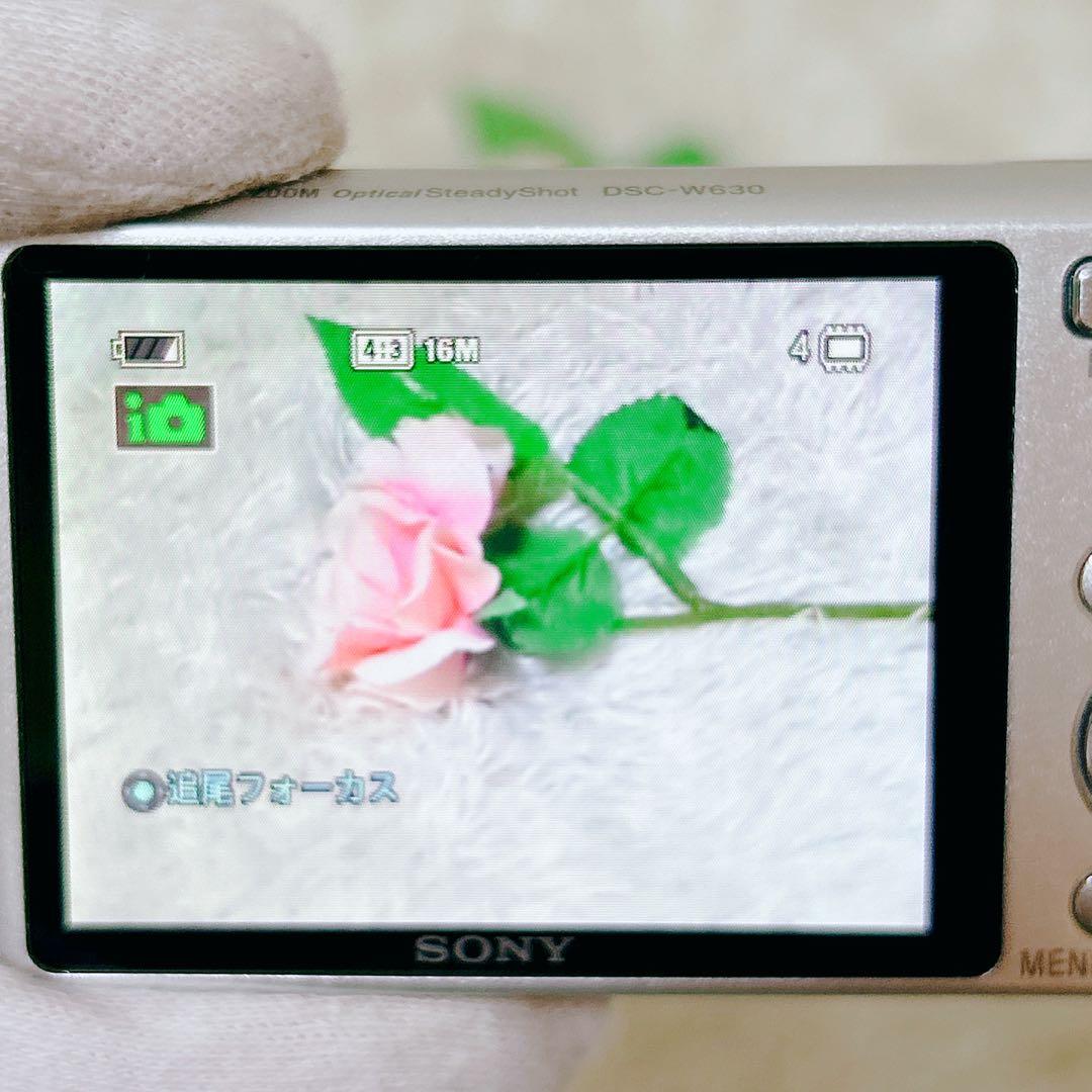✨未使用級✨動作確認済み SONY デジタルカメラ DSC-W630 コンデジ