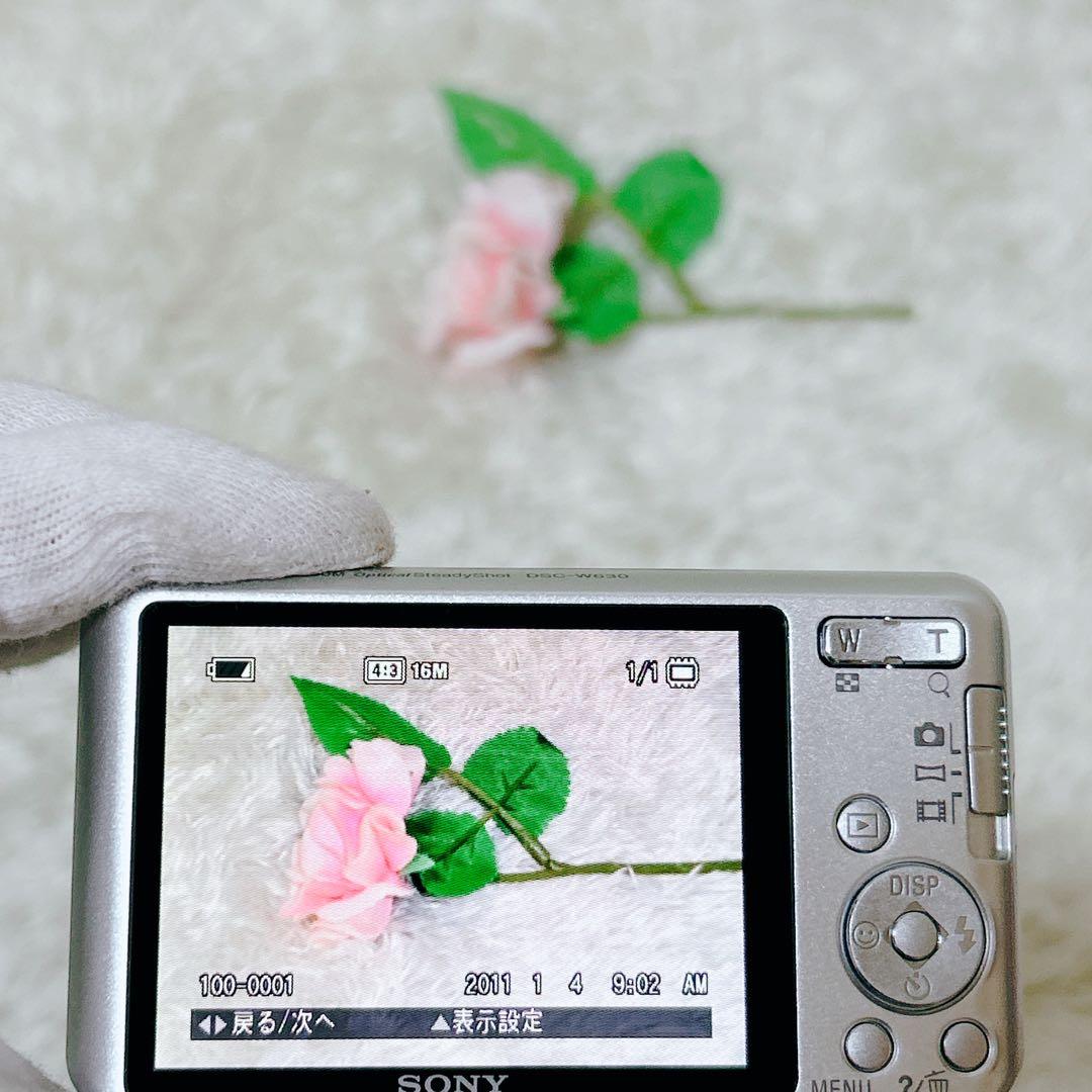 ✨未使用級✨動作確認済み SONY デジタルカメラ DSC-W630 コンデジ