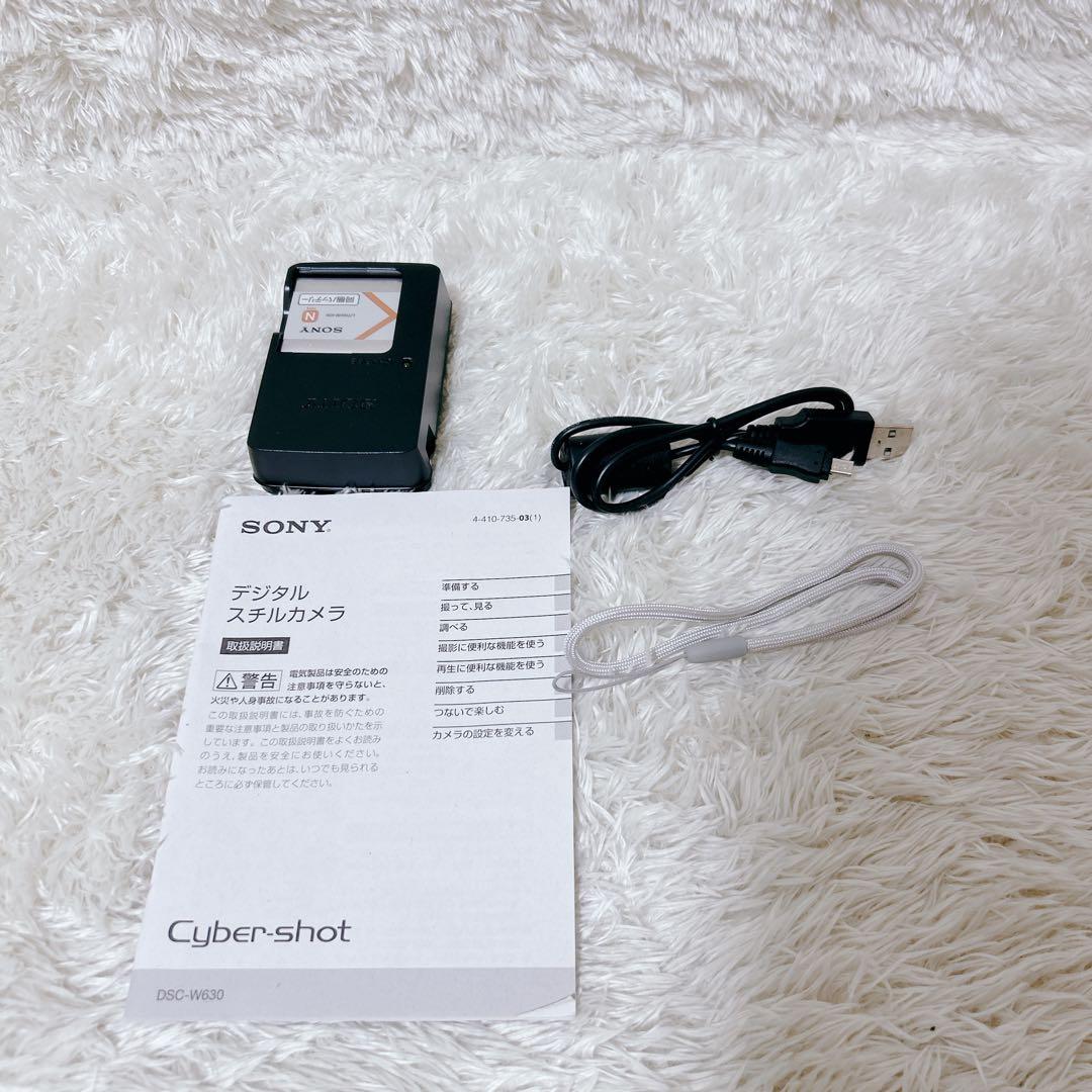 ✨未使用級✨動作確認済み SONY デジタルカメラ DSC-W630 コンデジ