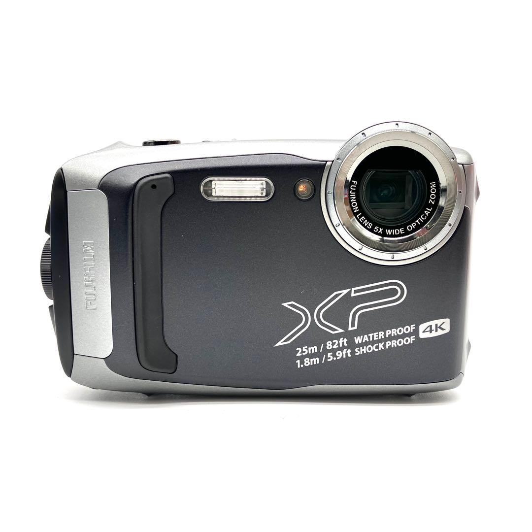 未使用級の美品♪ FUJIFILM FinePix XP140 ダークシルバー