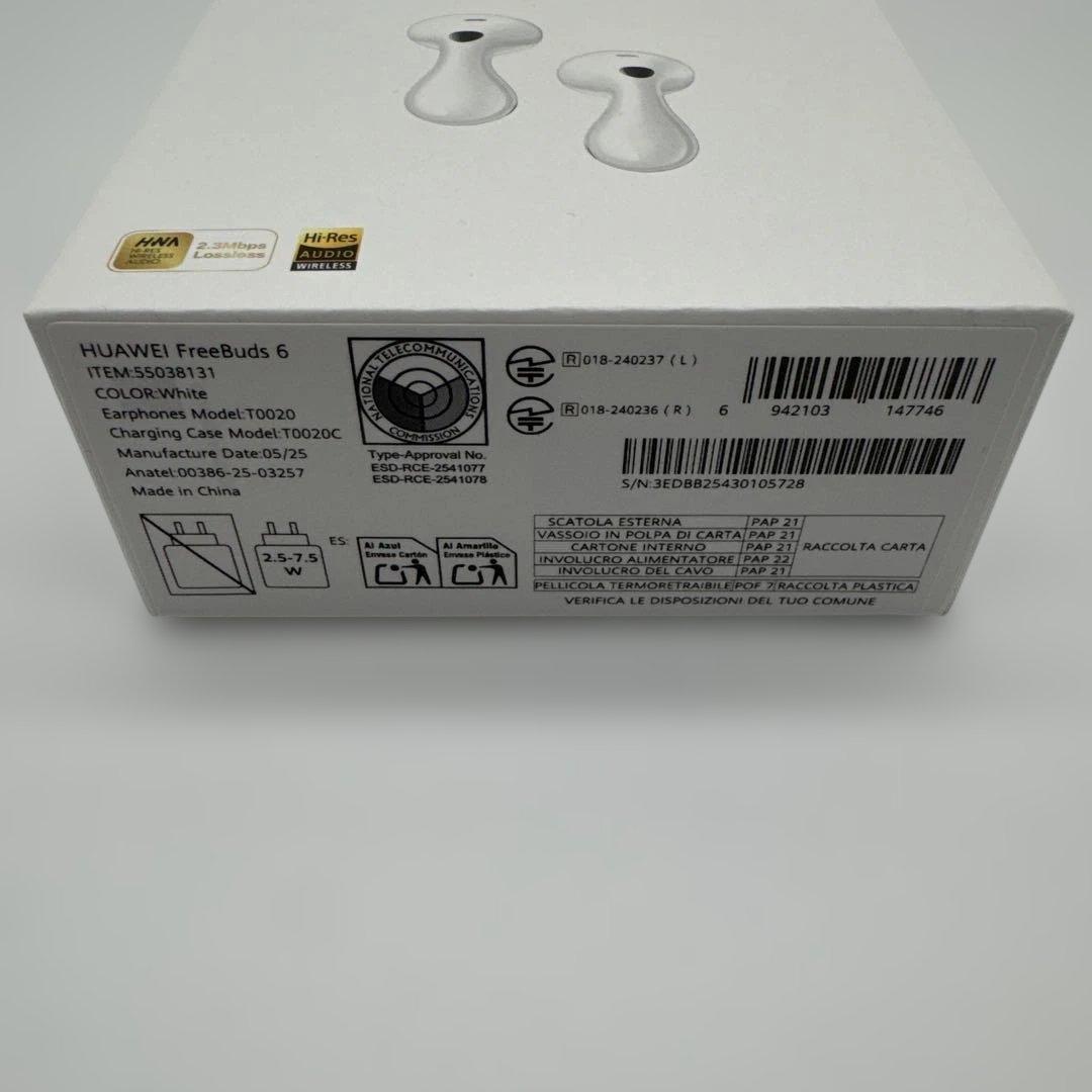 HUAWEI FreeBuds 6 ホワイト