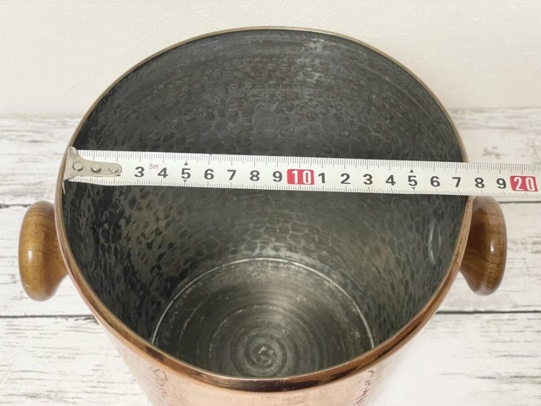スイス製 STOCKLI NETSTAL 銅 ボトルクーラー ワインクーラー