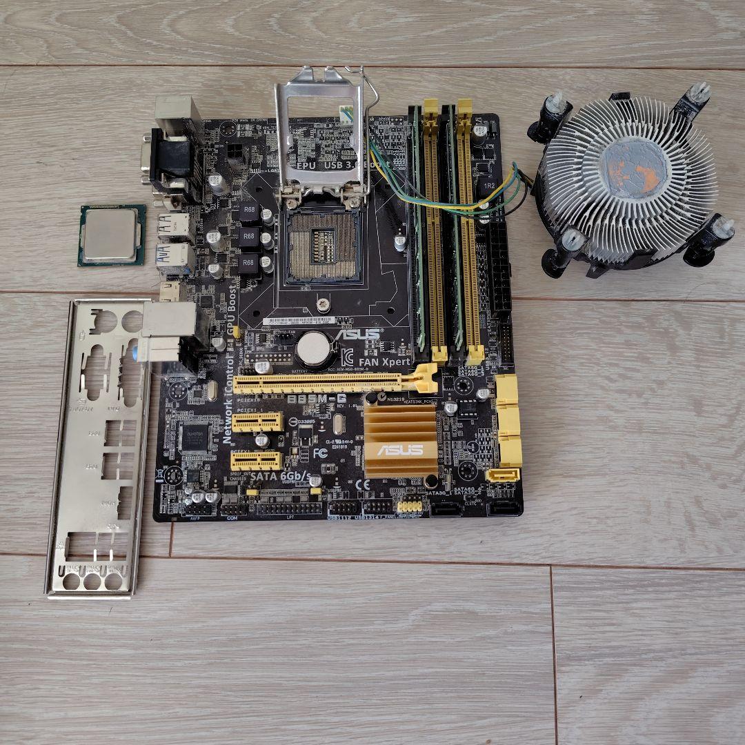 ASUS B85M-G／INTEL CORE i7-4790k／DDR3 8GB