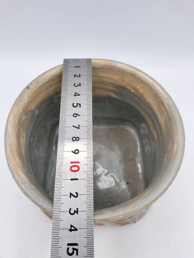 d098茶摘み籠建水 朝日焼　14代松林豊斎 紙箱 茶道具 古物