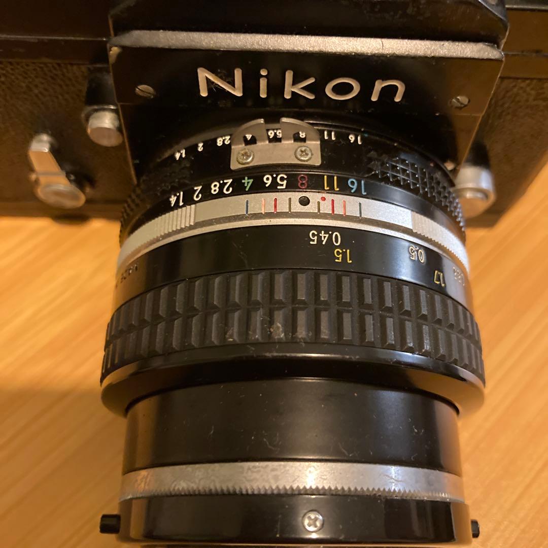 Nikon F アイレベル ブラックボディー フィルムカメラ