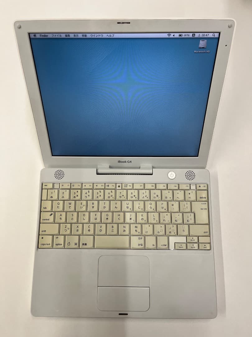 その他ノートPC本体 Apple iBook G4 + MacOSX10.5Leopard