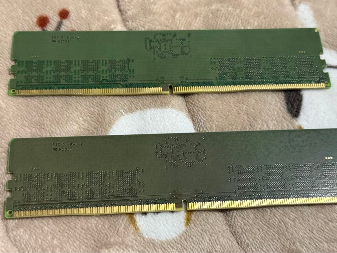 新品 Kingston 32GB DDR5-5600 Micron製メモリー