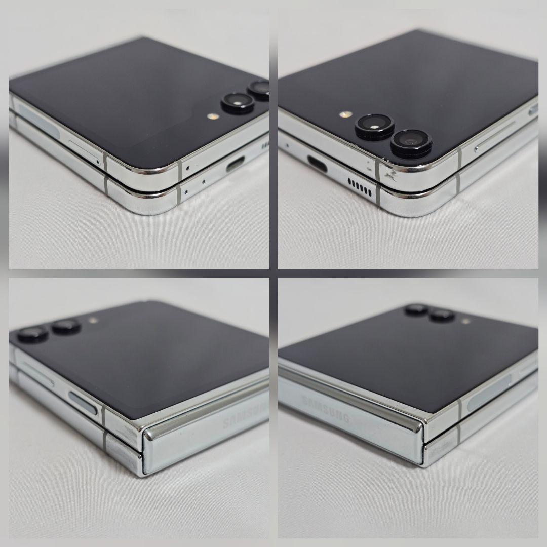 【ジャンク】Galaxy Z Flip5 ミント SIMフリー au版 国内版