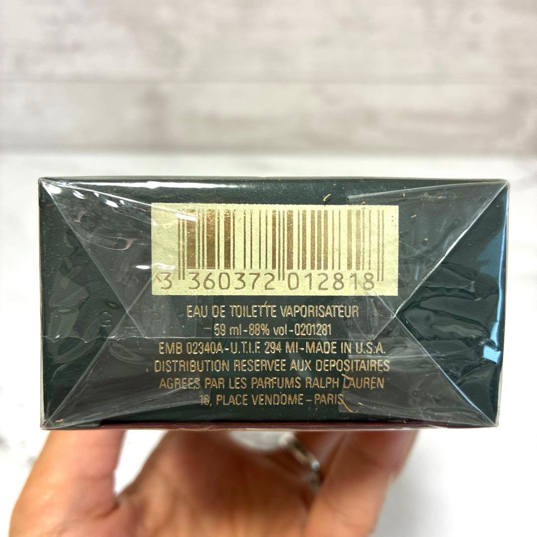 新品未使用未開封 ラルフローレン ポロ 59ml 香水　オードトワレ
