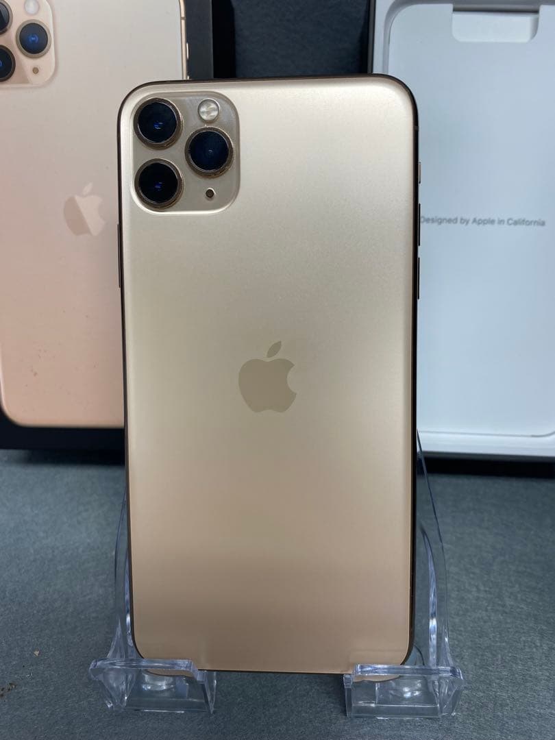 美品　国内版　SIMフリー　iPhone11promax 256GB ゴールド色