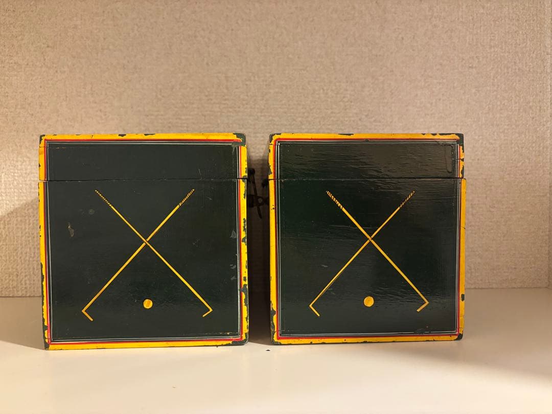 木製アンティーク　小物入れボックス