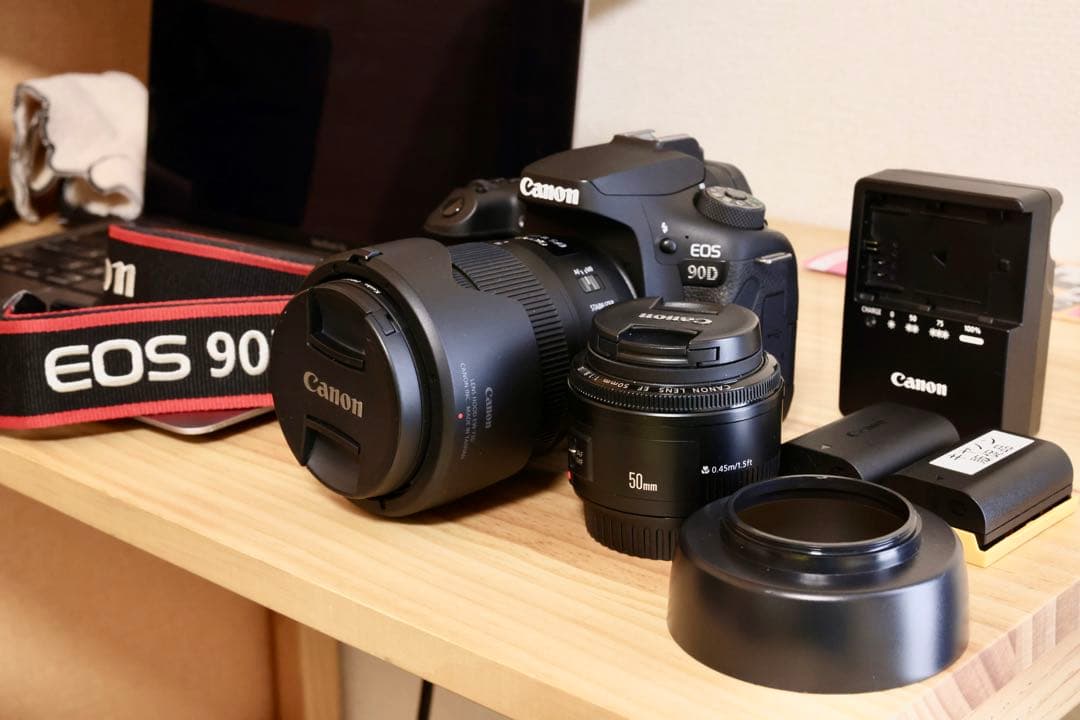 Canon EOS 90D 本体＋レンズ2本＋関連品キット