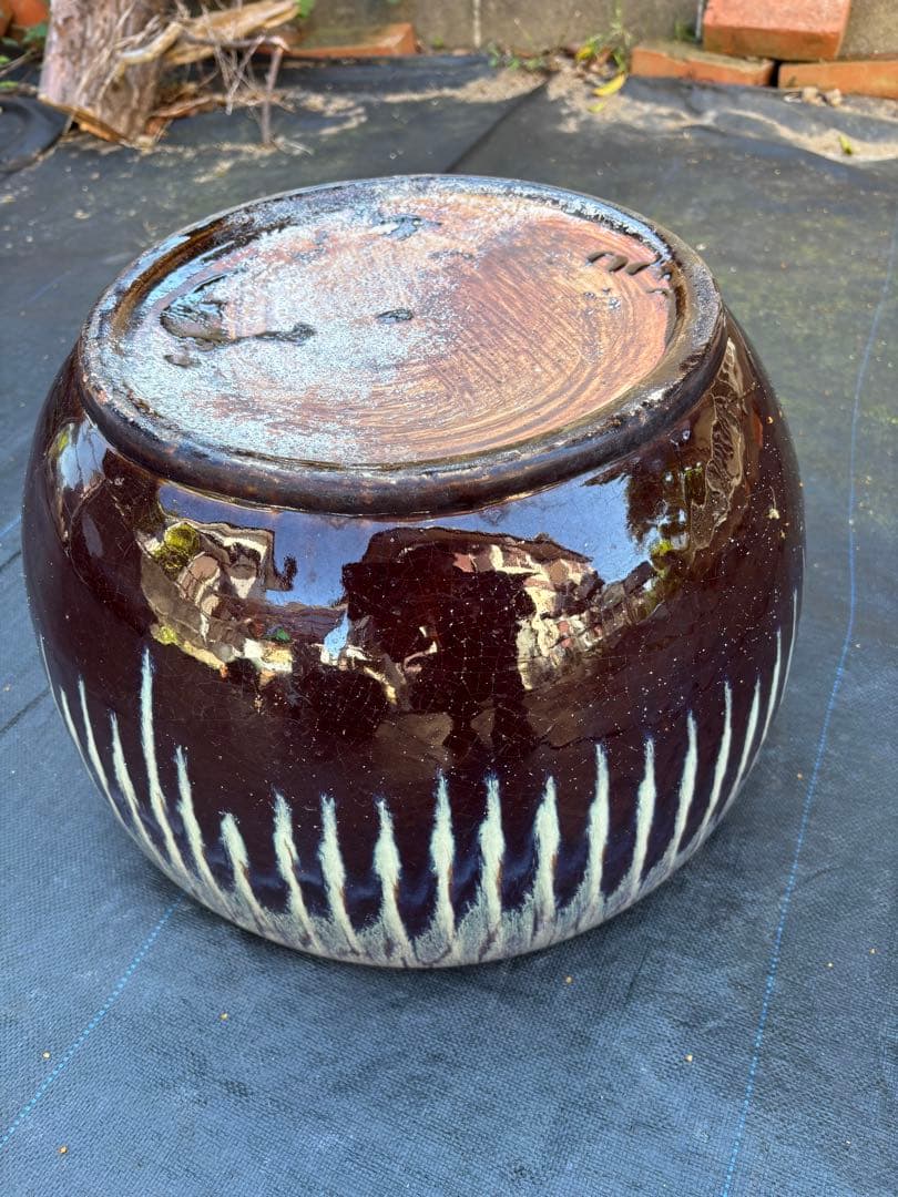 陶器　メダカ鉢・火鉢