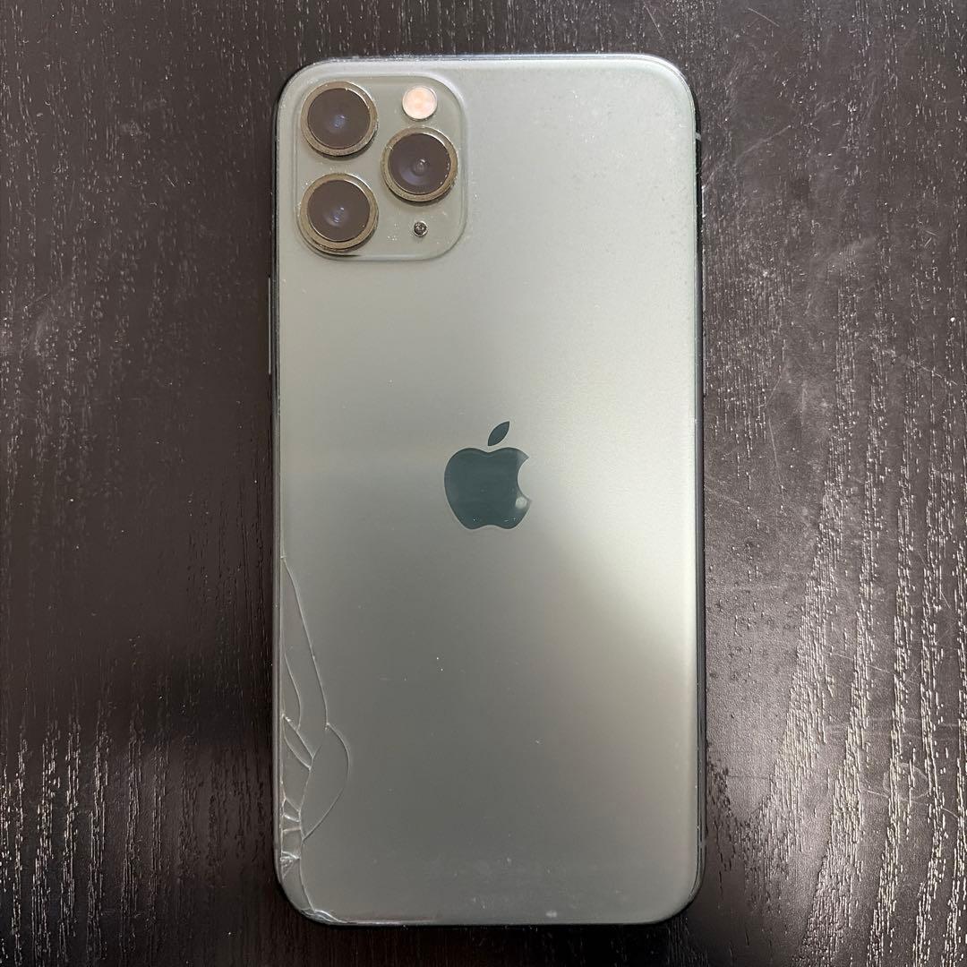 Apple iPhone 11 Pro (ミッドナイトグリーン) 本体