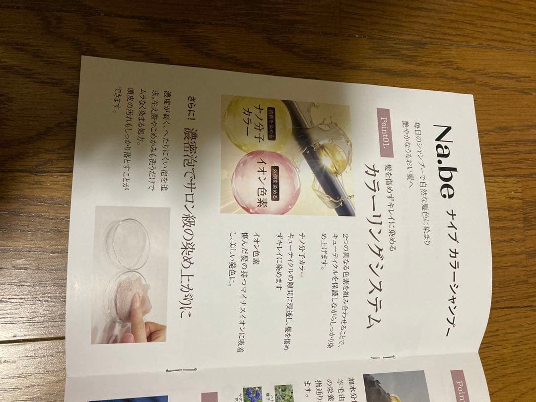 Na.be カラーシャンプー ボトルチョコブラウン➕詰替はモカブラウン2色セット