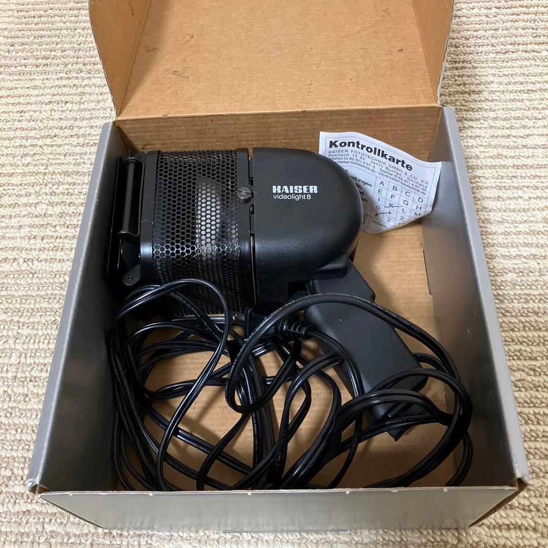 KAISER videolight 8 s 300w カイザー　ビデオライト