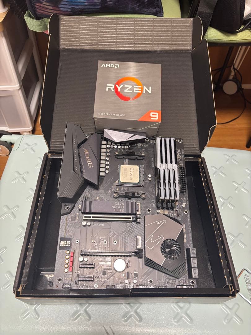 CPU マザーボードセット（X570 5900X）