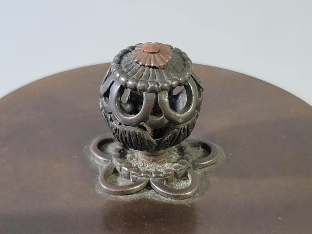 茶道具 丸鉄瓶 共箱 美品 PR045