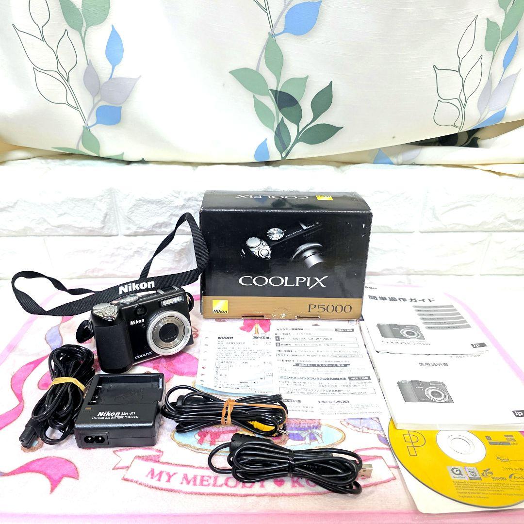 524極美品】Nikon コンパクトデジタルカメラ COOLPIX P5000