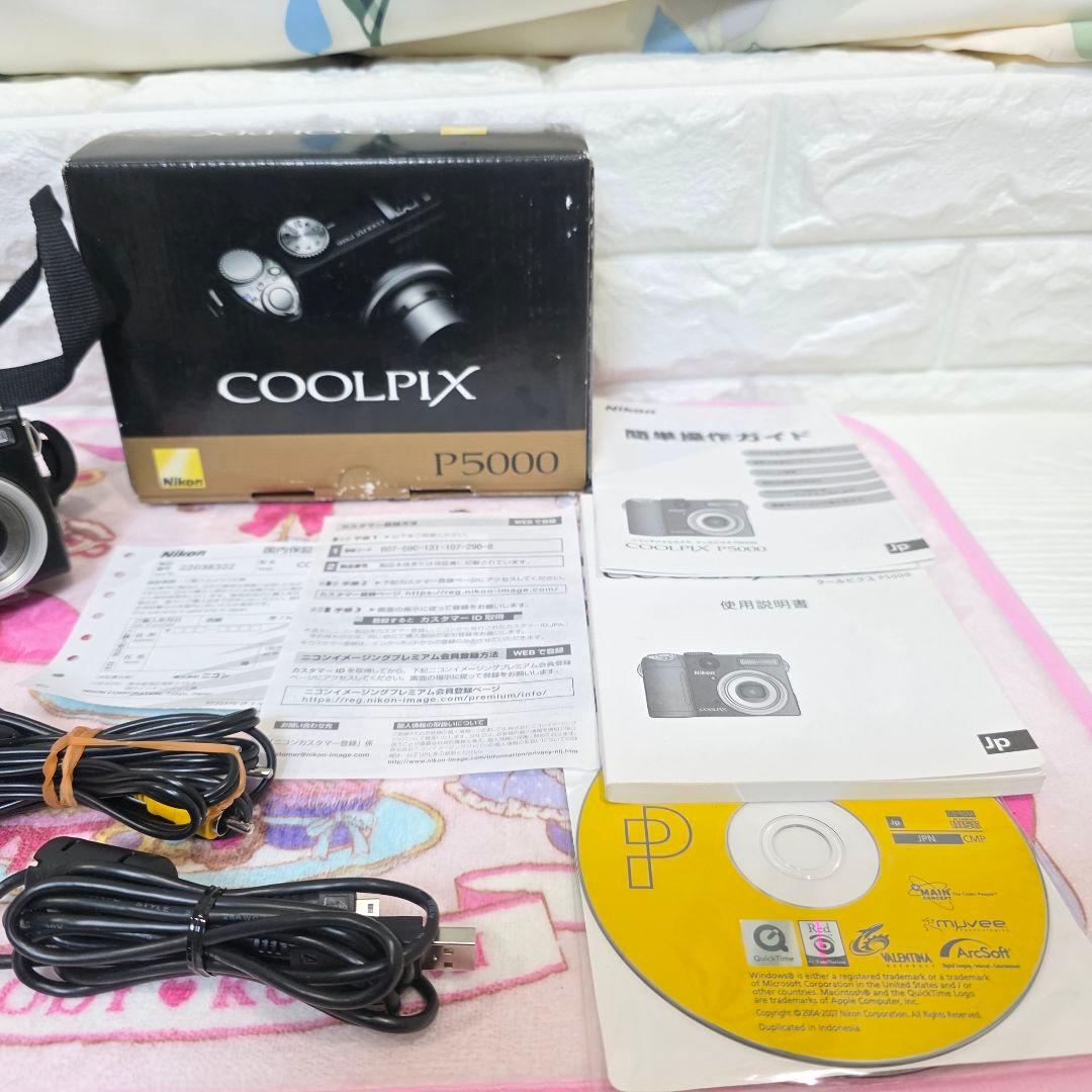 524極美品】Nikon コンパクトデジタルカメラ COOLPIX P5000