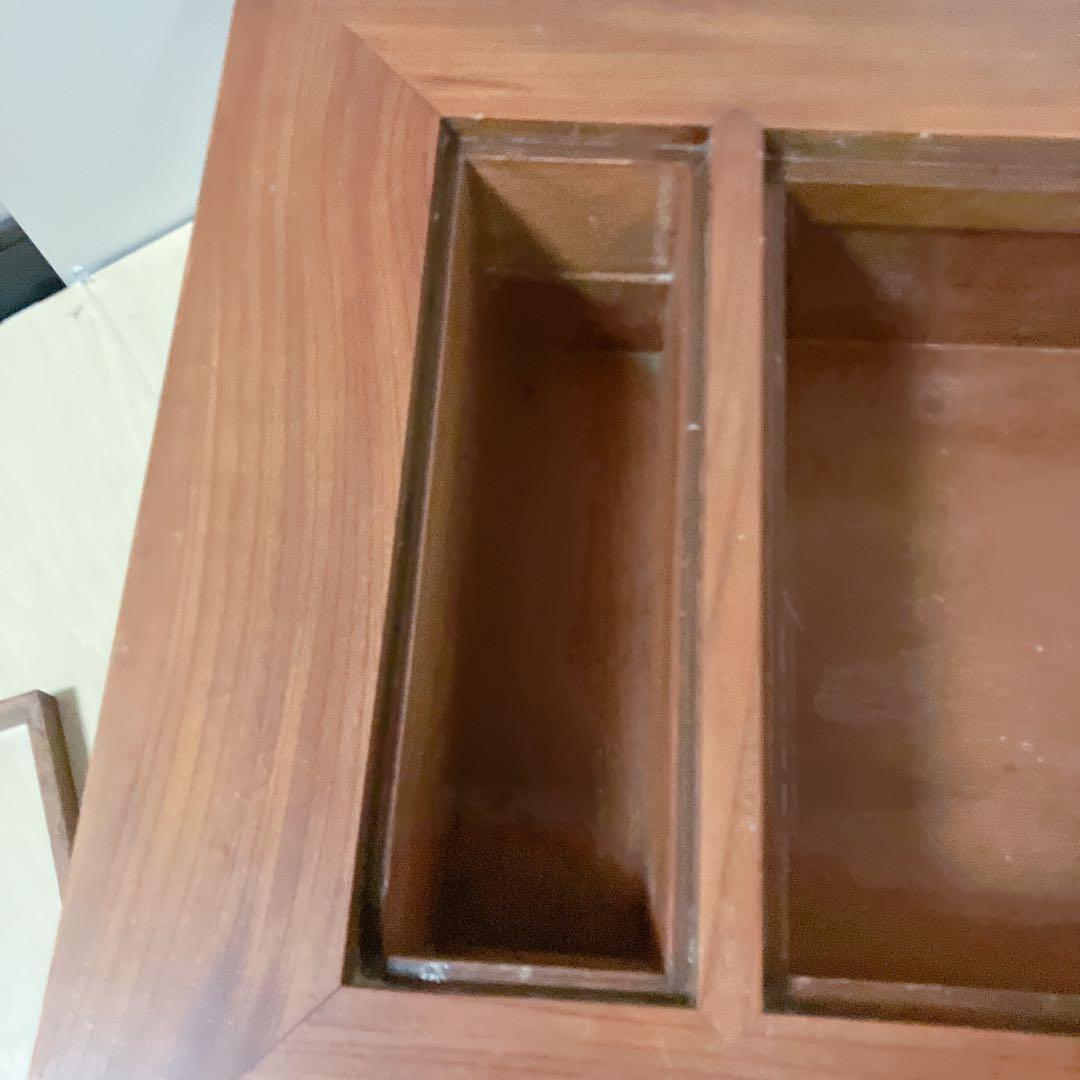 囲炉裏　火鉢　木製　アンティーク家具　囲炉裏テーブル　木製テーブル　レトロ