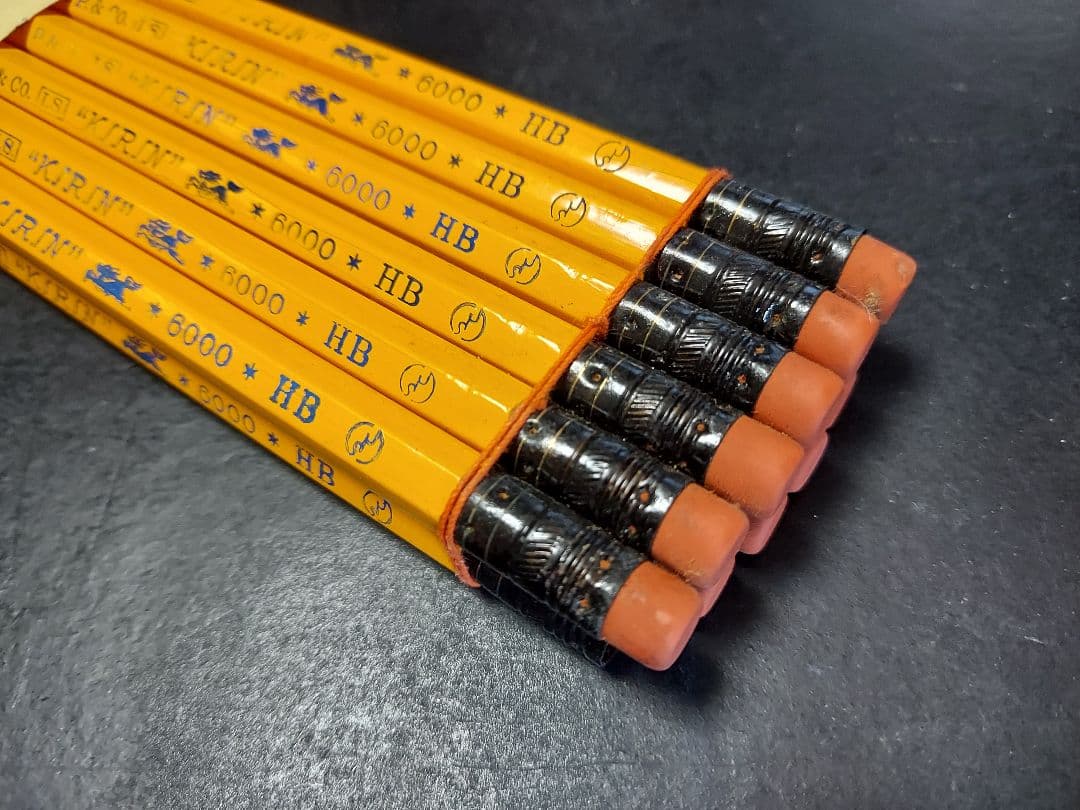 レトロ鉛筆、昭和レトロ鉛筆、鉛筆、日本文具、Japanesepencil