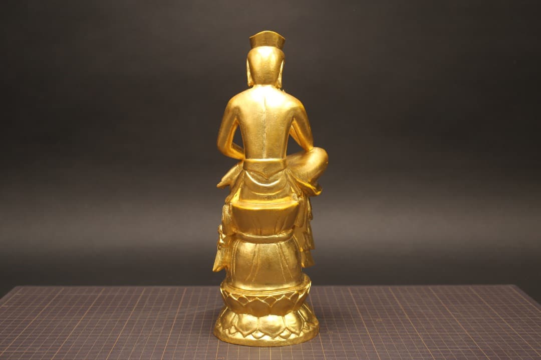 【即購入可】無垢材木彫／弥勒菩薩像／彫刻／仏・寺／茶道／煎茶／骨董／古美術／古玩