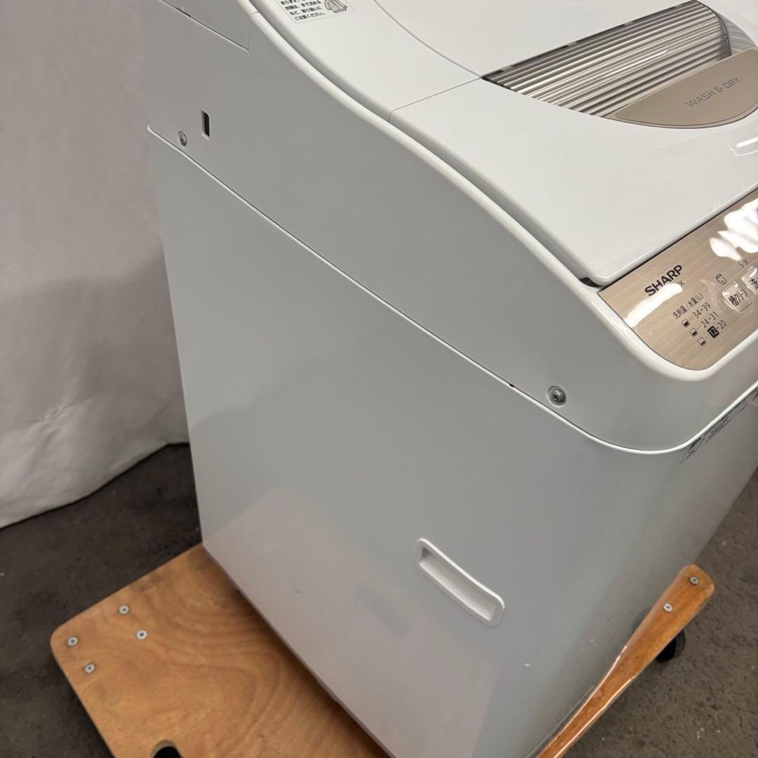 212　SHARP　洗濯機　乾燥　6.5キロ　単身　中古　綺麗　設置無料　安い❗️